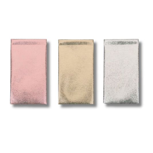 SHIMMER VINYL SNAP SUNGLASSES POUCH